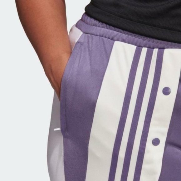 Adidas Originals Women's Daniëlle Cathari Purple Track Pants FS6000 PLUS SIZES - Picture 6 of 7